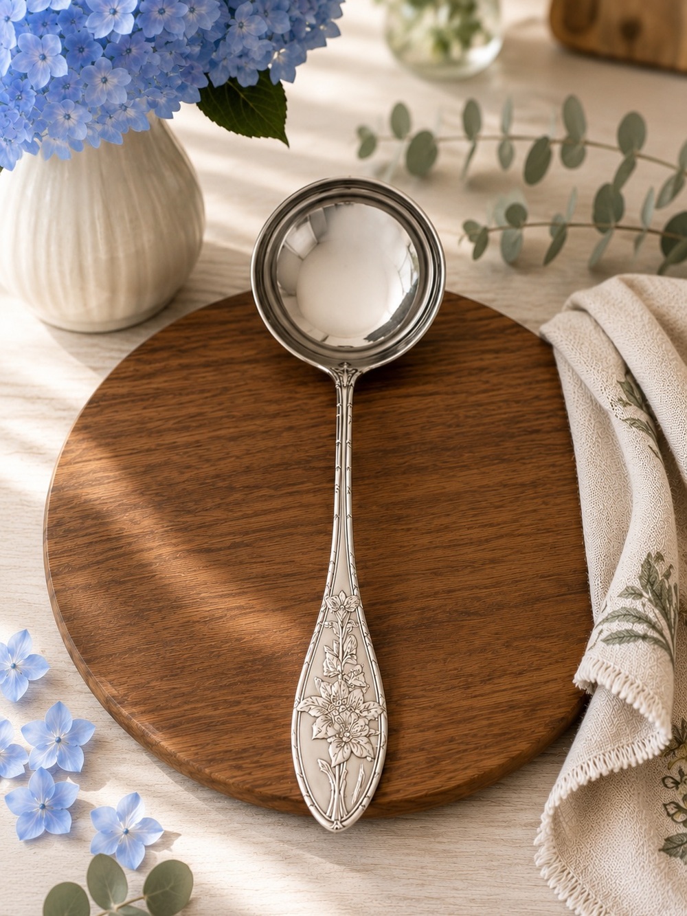 Portmeirion Botanic Garden 18/10 Stainless Steel Soup Ladle 11”